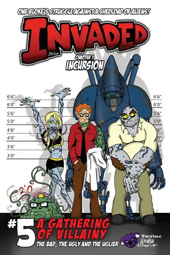 Invaded No.5A Gathering Of Villainy