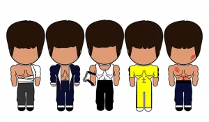 Bruce Lee Through The Ages